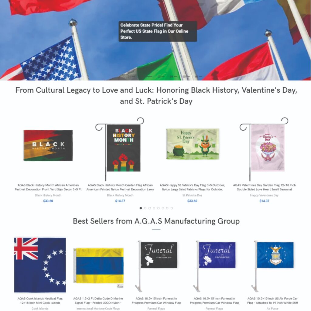 online flag store Image