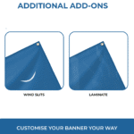 Semi Stock Vinyl Banner