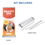 DELUXE RETRACTABLE BANNER KIT 2