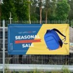 Digitally Printed Banner By Foot