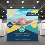 Foldable Pop Up Display