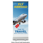 STANDARD RETRACTABLE BANNER KIT WO STAND