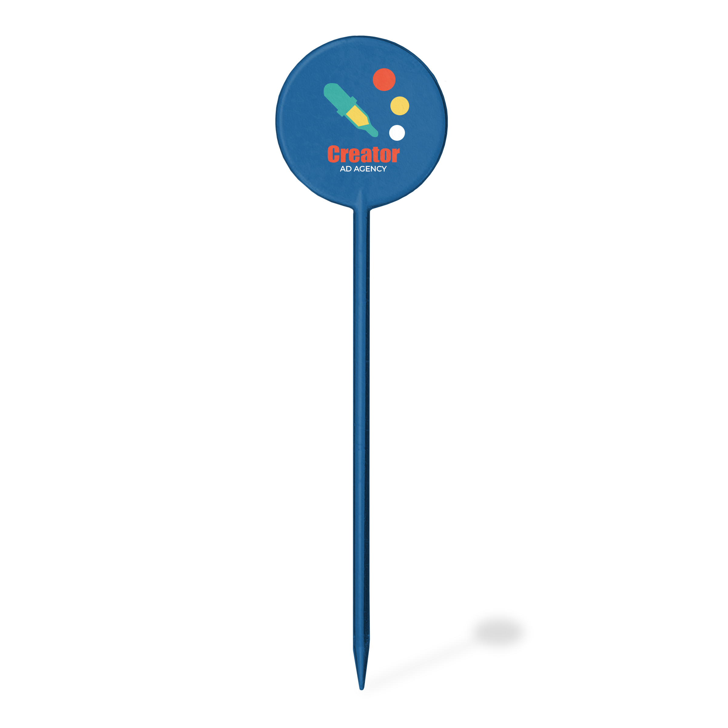 Plastic Molded ToothPick Flags