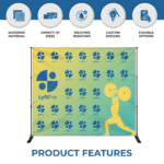Backdrop banner