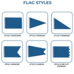 Blank Stick Flag