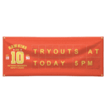 Custom Pocket Size Letter Banner