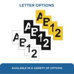 Custom Pocket Size Letter Banner