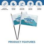 Custom Stick Flags
