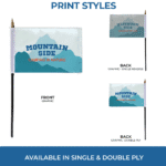 Custom Stick Flags
