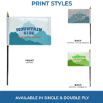 Custom Stick Flags