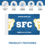 Antenna Flag With Clip
