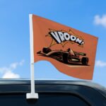 Economy Flex pole Car Flag