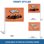 Economy Flex pole Car Flag