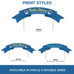 Paper Banner Tooth pick