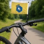 Semi Stock Handle Bar Flag