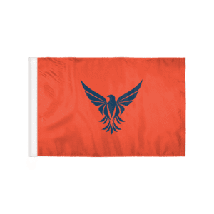 Semi Stock Blanks Antenna Flags with Clip