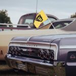 Semi Stock Blanks Antenna Flags with Sleeves