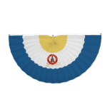 Fans with Applique Emblem