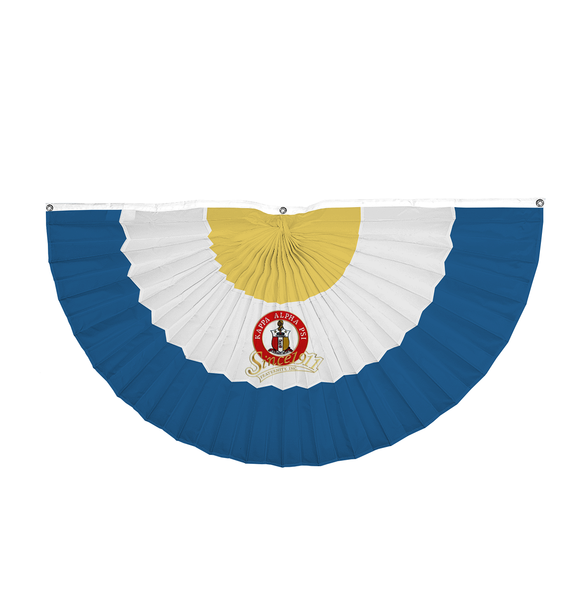 Fans with Applique Emblem
