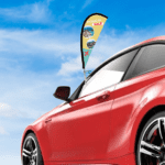 Clip On TearDrop Flags
