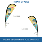 Clip On TearDrop Flags