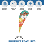 Custom Teardrop Flag