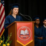 Podium Banner -Embroidered