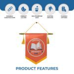 Podium Banner -Embroidered
