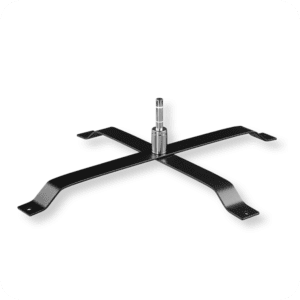 Black Steel Powder Coated x-Base (A)