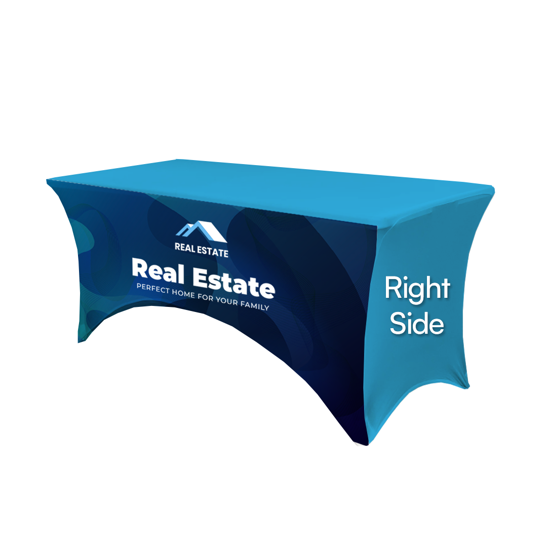 Right Side- Stretch Table Cover