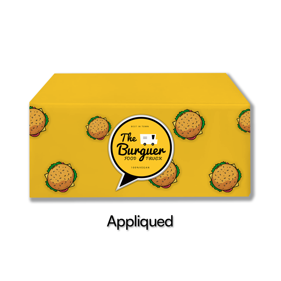 Fitted Table Cover -Applique