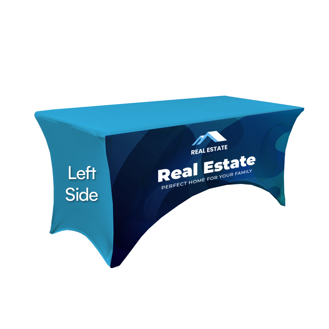 Left Side- Stretch Table Cover
