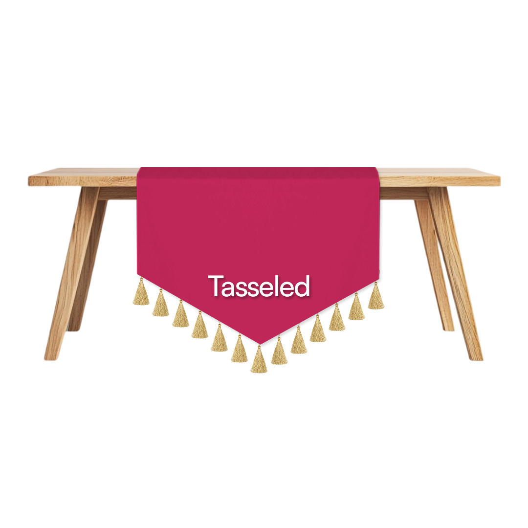 Table Runner - Tasseled