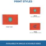 Semi Stock Bike Flags