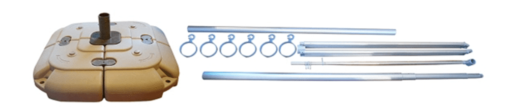 Standard High Rise Pole Kit