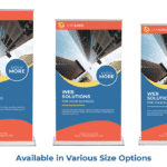 Adjustable Retractable banner