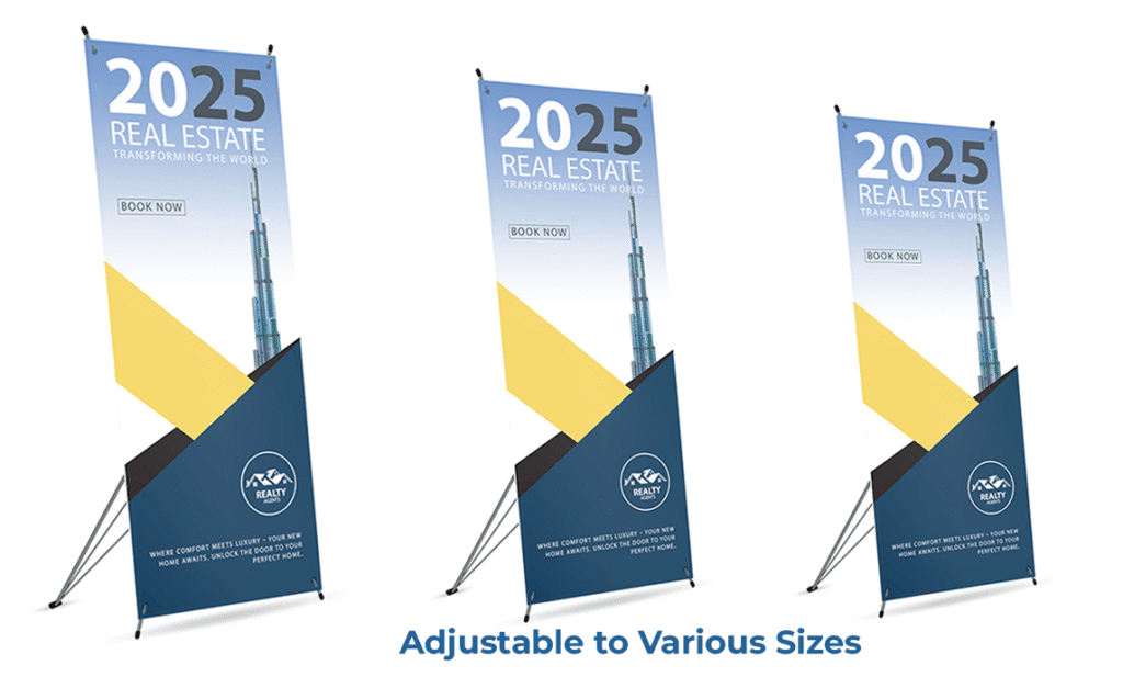 Adjustable X cross Banner