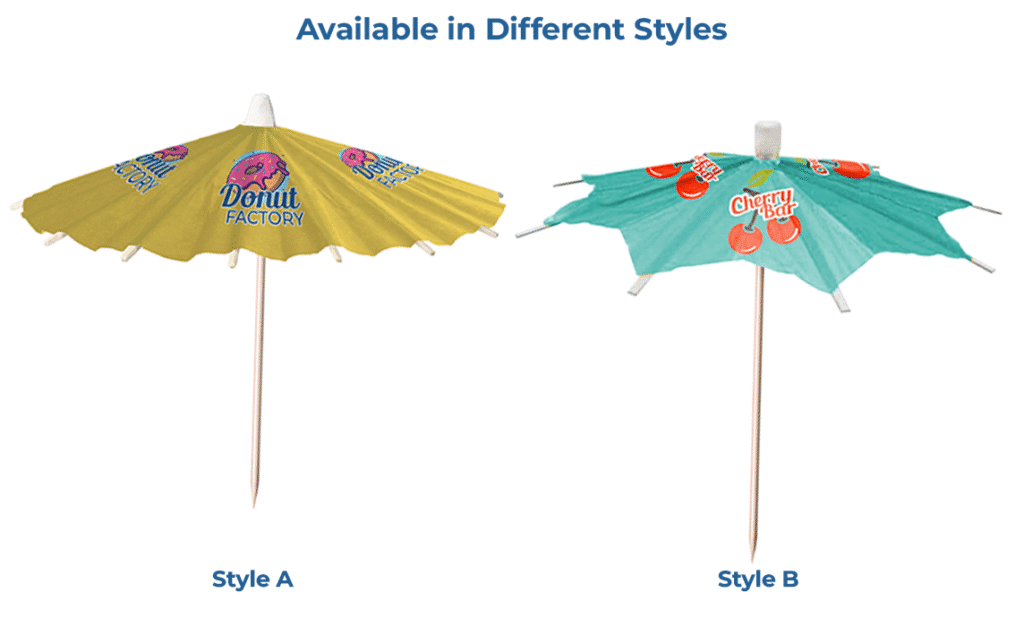 Umbrella ToothPick Flags