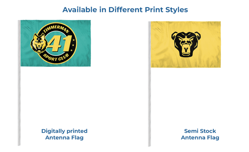 Antenna Flag With Sleeve