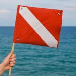 Blank Vinyl Safety Flag With Stiffener Dowel