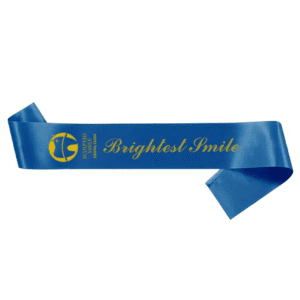 Custom Satin Sashes