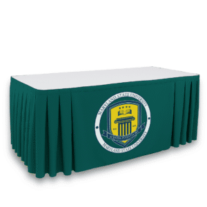 Custom Box Pleated Table Skirts
