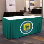 Custom Box Pleated Table Skirts