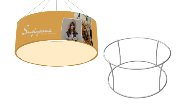 Circular Hanging Banner