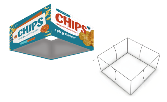 Rectangular Hanging Banner Product Description
