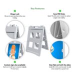 A Frame Plastic Stands