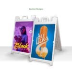 Plastic A frame Signs