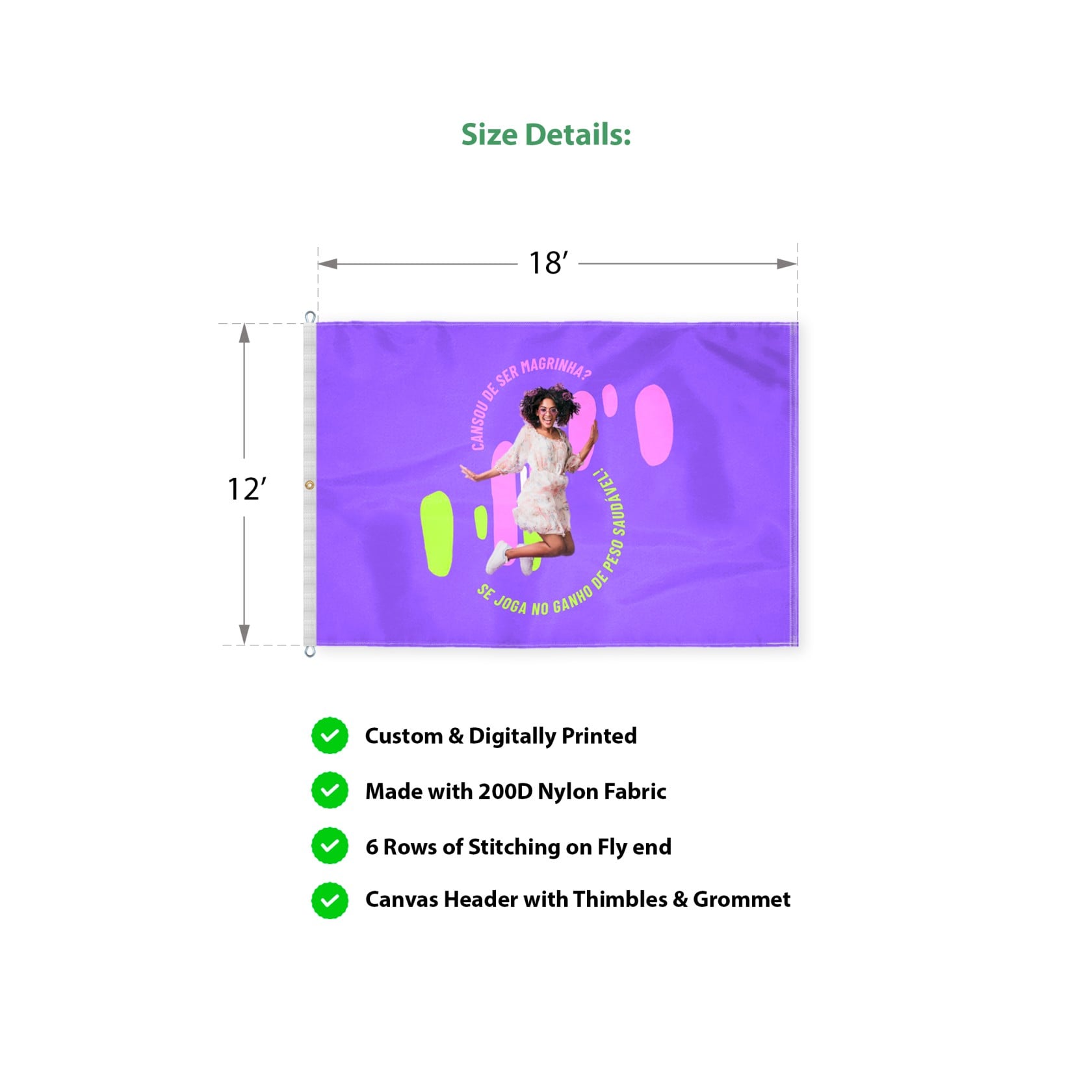 Nylon Flags