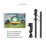Premium Golf Cart Flag Kit