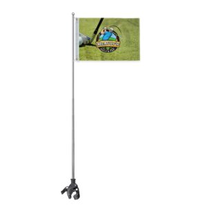 Telescopic Golf Cart Flag Pole Kit